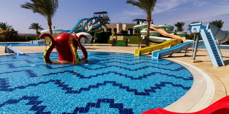 Egypt - Marsa Alam: hotel Jaz Dar El Madina**** s all inclusive, aquaparkem a českým klubem Čedog