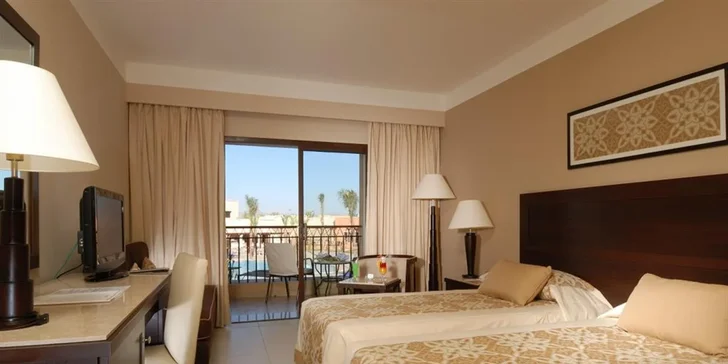 Egypt - Marsa Alam: hotel Jaz Dar El Madina**** s all inclusive, aquaparkem a českým klubem Čedog