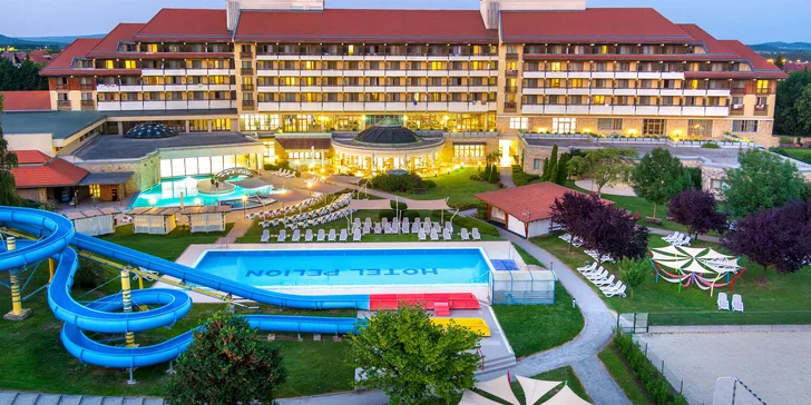 Léčebná jeskyně Tapolca: hotel s termálními bazény a polopenzí nedaleko Balatonu