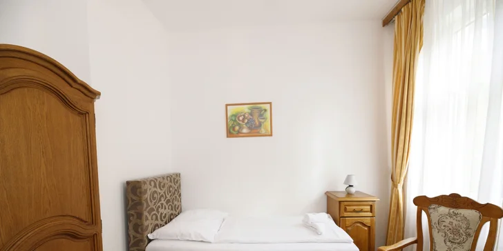 Pobyt v Karlových Varech až pro 4 osoby vč. snídaně