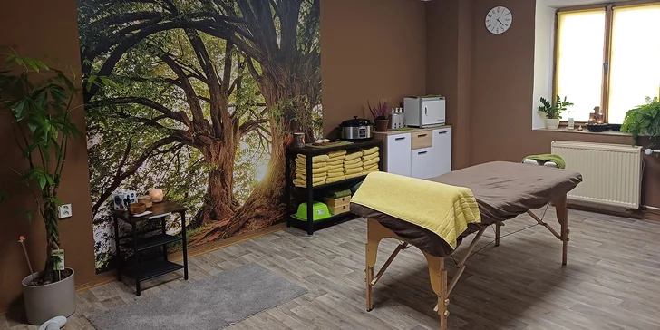 60-90min. masáž: relaxační, lomi-lomi i celotělová s peelingem