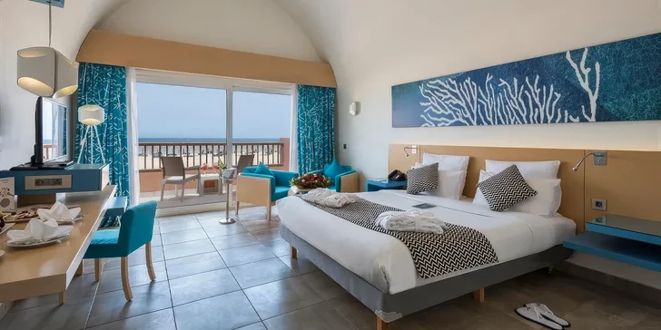 Relax v Egyptě: 5* resort Novotel Marsa Alam u moře, letenka a all inclusive