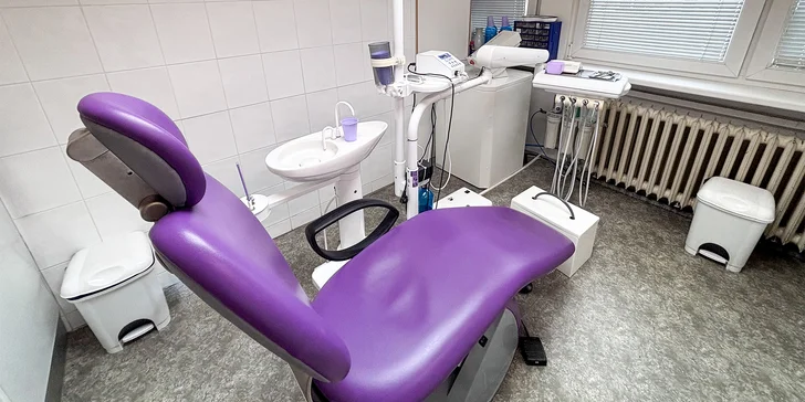 Ordinační bělení zubů i zavedení zubního implantátu: ordinace na Poliklinice Spořilov