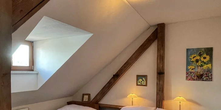 Apartmány u NP Šumava pro páry i rodiny: historické prostory, možnost pivních lázní a sauny