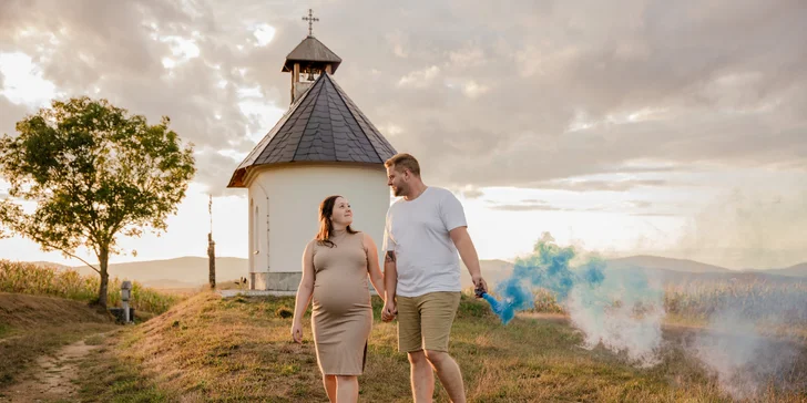 Párové nebo rodinné focení v přírodě: 8-12 fotografií