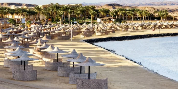 Egypt - Marsa Alam: hotel Jaz Dar El Madina**** s all inclusive, aquaparkem a českým klubem Čedog