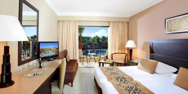 Egypt - Marsa Alam: hotel Jaz Dar El Madina**** s all inclusive, aquaparkem a českým klubem Čedog