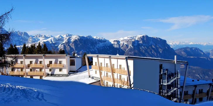 Lyžování v Trentinu: 4* hotel u sjezdovky, wellness i polopenze