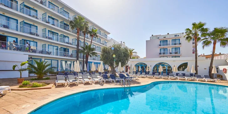 Letecky na Mallorcu: hotel Ilusion Vista Blava*** blízko pláže, all inclusive i bazén