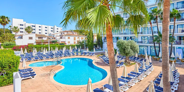 Letecky na Mallorcu: hotel Ilusion Vista Blava*** blízko pláže, all inclusive i bazén