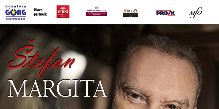 Vstupenka na koncert: Štefan MARGITA a lidovky TOUR REŽ, REŽ, REŽ