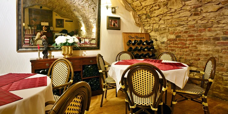 Tříchodové menu z lanýžových delikates i s proseccem pro 1 nebo 2 osoby