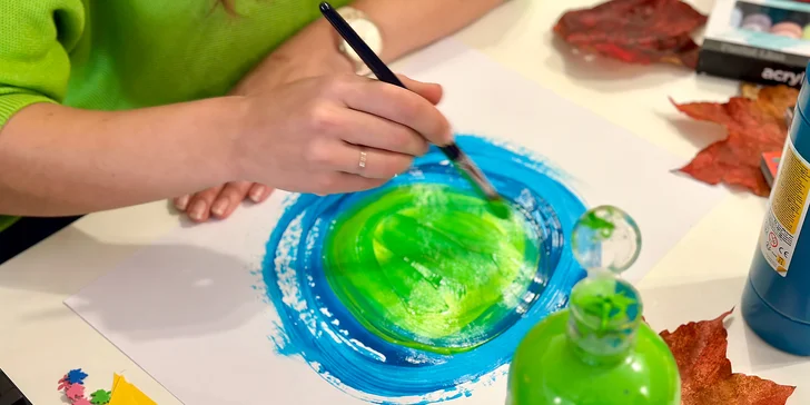 Relaxujte tvořením: workshop arteterapie pro 2 nebo 3 osoby s Jitkou Tůmovou