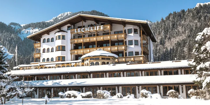 Dovolená v Tyrolsku: horský hotel se snídaní a wellness i karta výhod