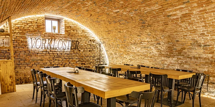 Prohlídka klášterního pivovaru až pro 2 osoby a degustace piv z tanku