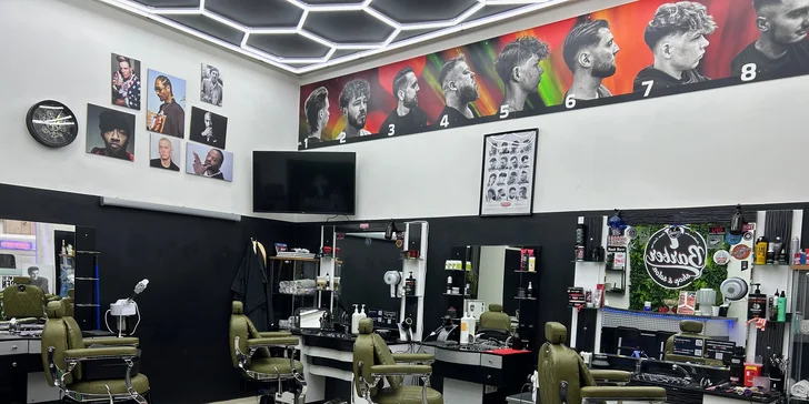 7 Barber shop: balíčky se střihem, úpravou vousů i barvením