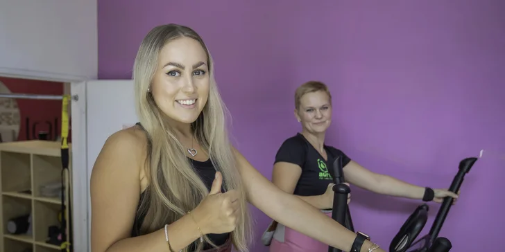Fitness pro ženy: jednorázový neomezený vstup pro 1-2 dámy, pitný režim i analýza těla