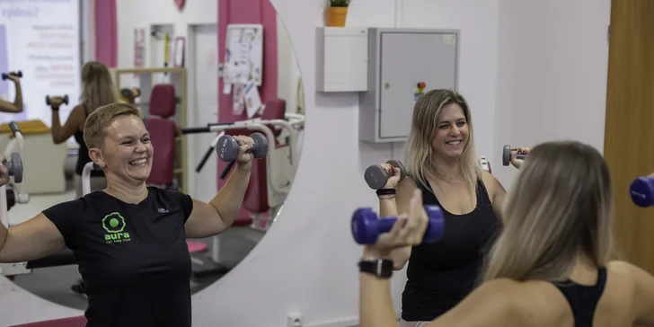 Fitness pro ženy: jednorázový neomezený vstup pro 1-2 dámy, pitný režim i analýza těla