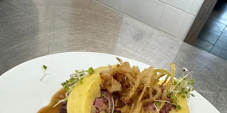 Voucher na 250, 500 či 1 000 Kč do moderní české restaurace Střela v Plasích