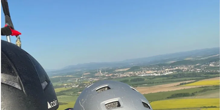 Vyhlídkový či seznamovací let na paraglidingovém křídle pro 1 osobu