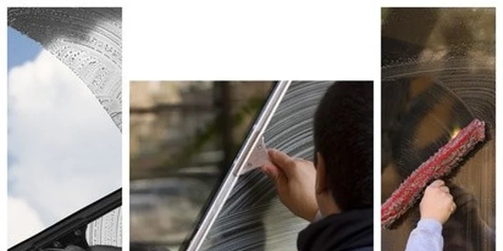 Perfektní umytí okna i s rámem a parapetem