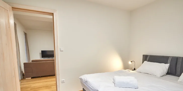 Moderní a plně vybavené apartmány v centru Pece pod Sněžkou až pro 6 osob