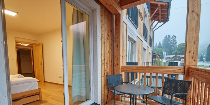 Moderní a plně vybavené apartmány v centru Pece pod Sněžkou až pro 6 osob