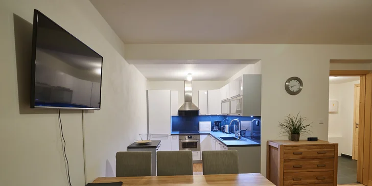 Moderní a plně vybavené apartmány v centru Pece pod Sněžkou až pro 6 osob
