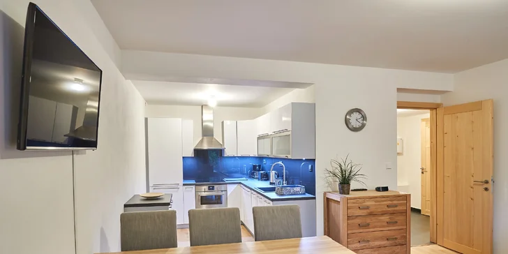 Moderní a plně vybavené apartmány v centru Pece pod Sněžkou až pro 6 osob