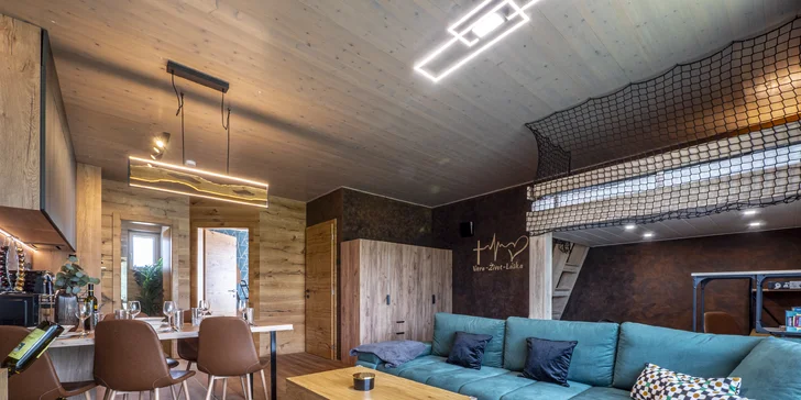 Slovenský ráj: rodinná dovolená v moderně zařízeném apartmánu s terasou
