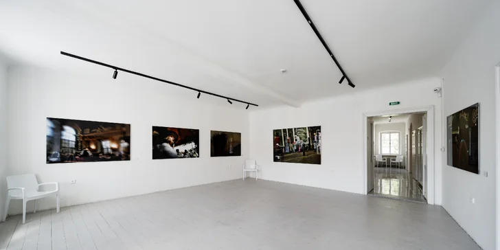 Pro milovníky vína a umění: řízená degustace s občerstvením a prohlídka galerie