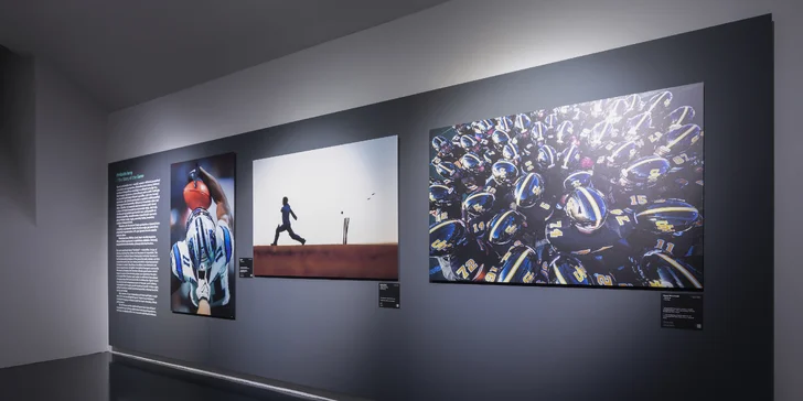 Výstava sportovních fotek Game on Gallery: vstup pro studenta, seniora, dospělého či rodinu