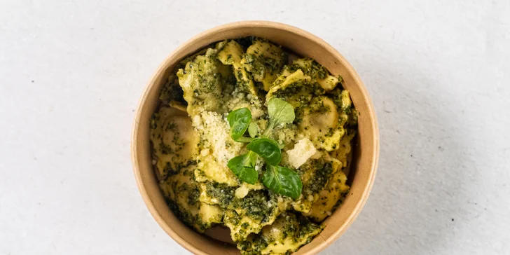 Pasta dle vlastního výběru: špagety Carbonara, ravioly s hovězím i lasagne