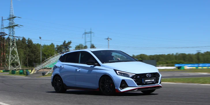 Hyundai i20 N na závodním okruhu: až 3 kola řízení či spolujízdy, 4 místa po celé ČR