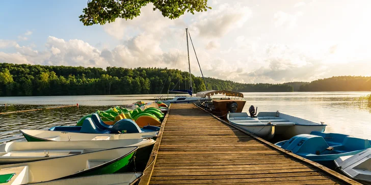 Pobyt u Mazurských jezer: 4* hotel se snídaní nebo polopenzí, wellness a zábava pro malé i velké
