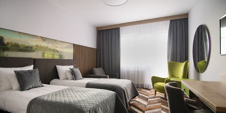 Pobyt u Mazurských jezer: 4* hotel se snídaní nebo polopenzí, wellness a zábava pro malé i velké
