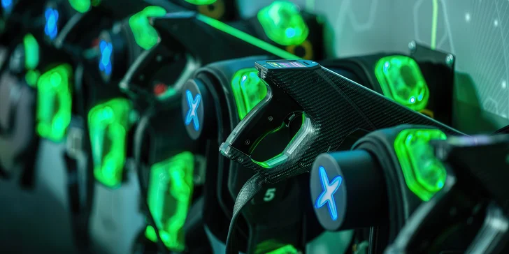 Laser game v moderní aréně Crossfire v České Lípě pro 2–10 hráčů