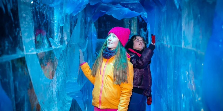 Ledový park ICE MAGIC: vstupenky na největší ledovou výstavu v ČR i do ledového baru