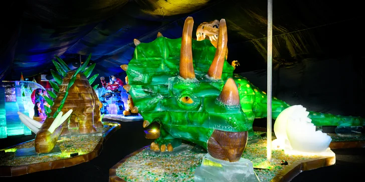 Ledový park ICE MAGIC: vstupenky na největší ledovou výstavu v ČR i do ledového baru
