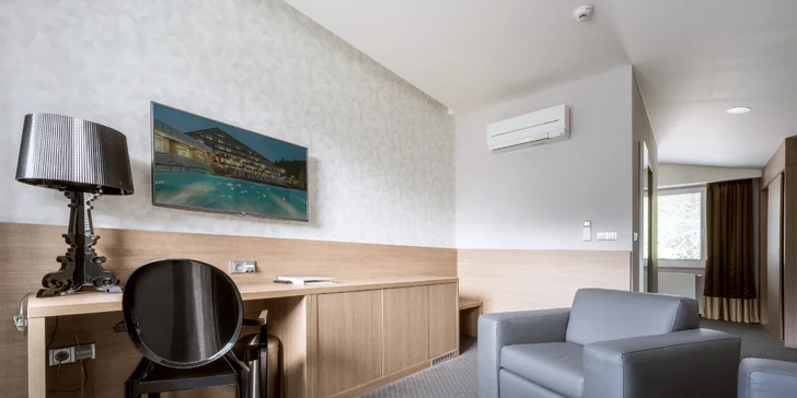 Hotel na Seči: polopenze, sport a relaxace v Akvafit i Wellness & Spa centru