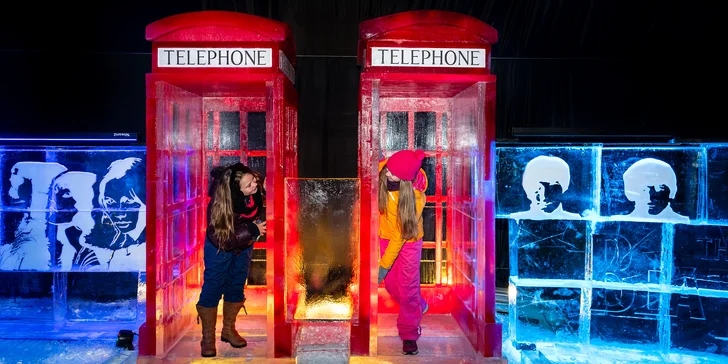 Ledový park ICE MAGIC: vstupenky na největší ledovou výstavu v ČR i do ledového baru