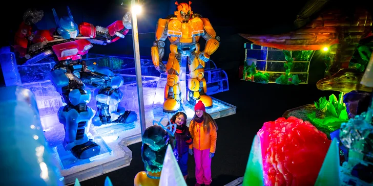 Ledový park ICE MAGIC: vstupenky na největší ledovou výstavu v ČR i do ledového baru