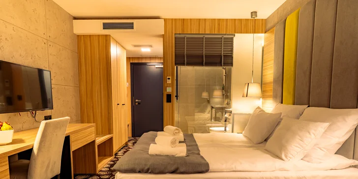 Dovolená u Baltu: hotel v Mielenku se stravou, neomezeným wellness a hernou