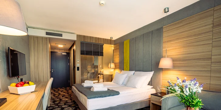 Dovolená u Baltu: hotel v Mielenku se stravou, neomezeným wellness a hernou