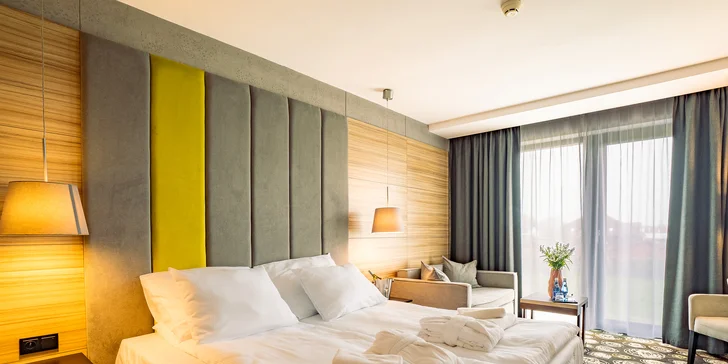 Dovolená u Baltu: hotel v Mielenku se stravou, neomezeným wellness a hernou