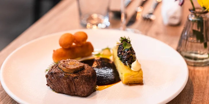 Až 7chodové degustační menu i vinné párování ve vyhlášené restauraci