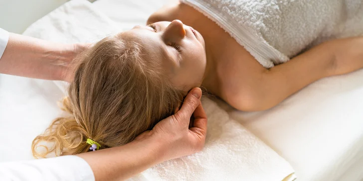 Energetické a relaxační masáže či kraniosakrální terapie pro děti i dospělé