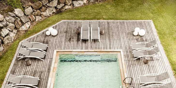 Adult-only alpský hotel na severu Itálie: karta výhod, wellness, polopenze se svačinou i lyžování