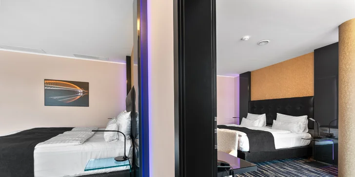 Pobyt v hotelu v Tančícím domě s krásným výhledem vč. snídaně i menu od Ondřeje Slaniny