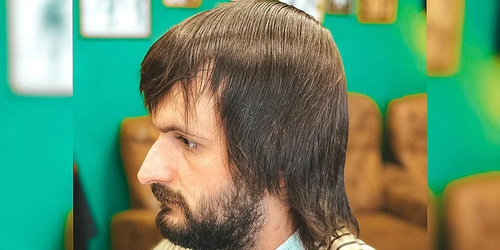 Balíček full service pro pány: střih, úprava vousů, masáž hlavy i maska